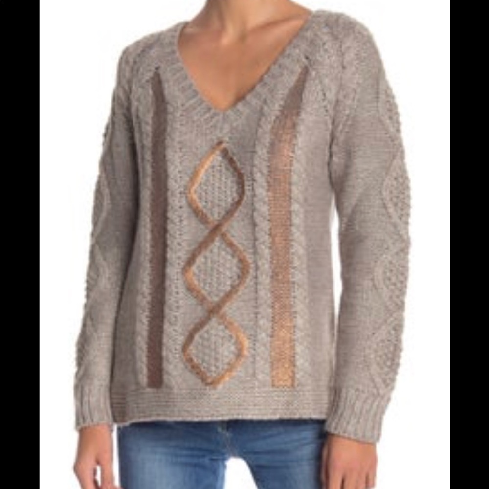Desigual V Neck Sweater